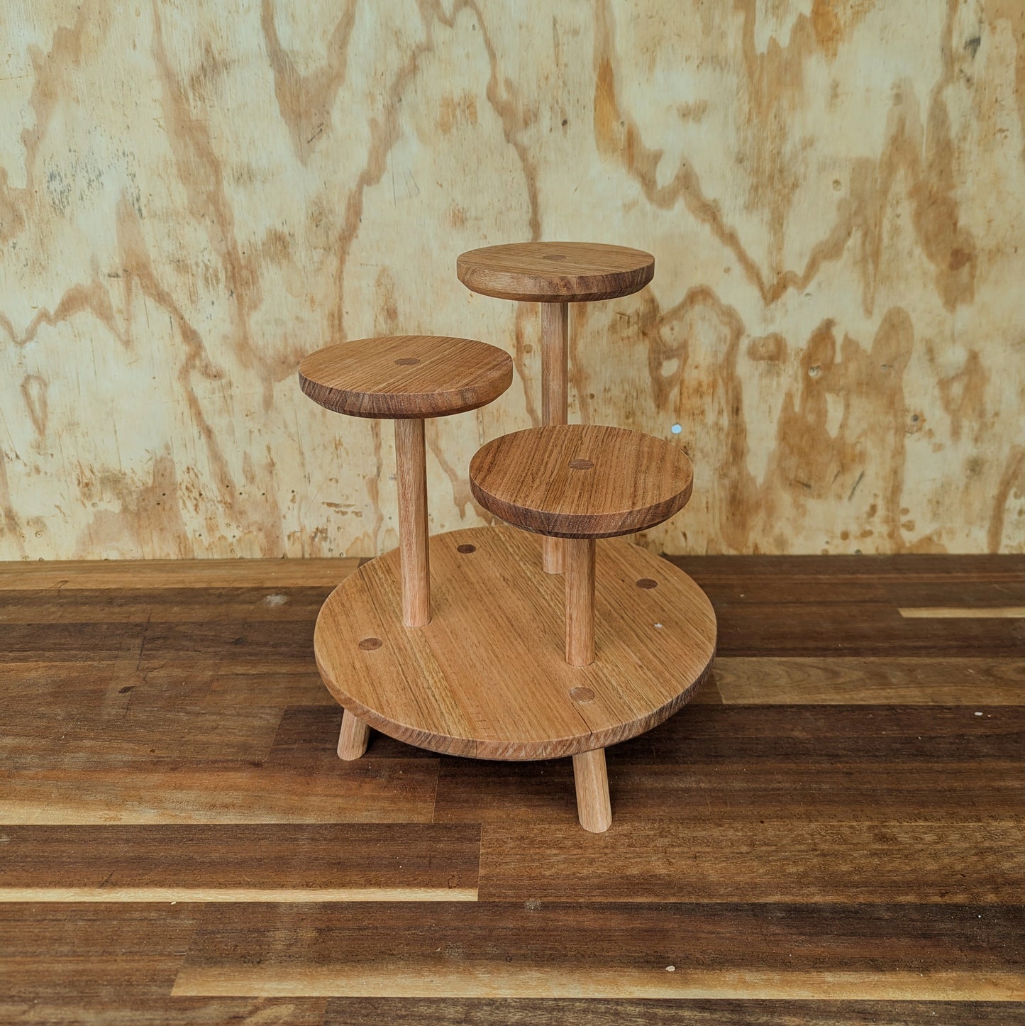 Tiered Houseplant Stand - Tas Oak