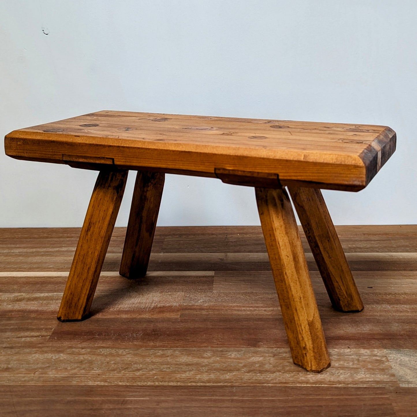 Small Reclaimed Timber Stool