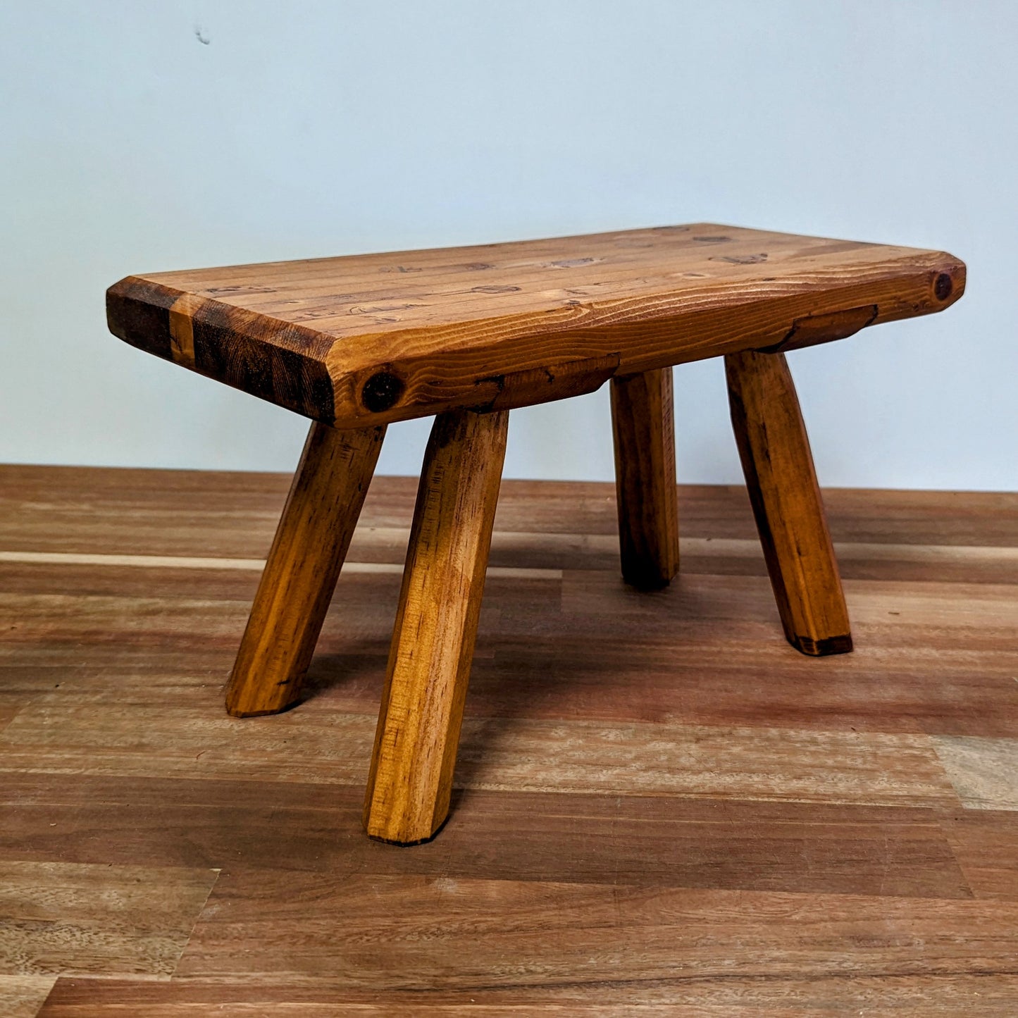 Small Reclaimed Timber Stool