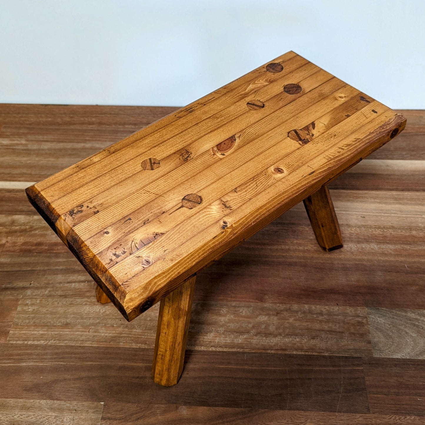 Small Reclaimed Timber Stool