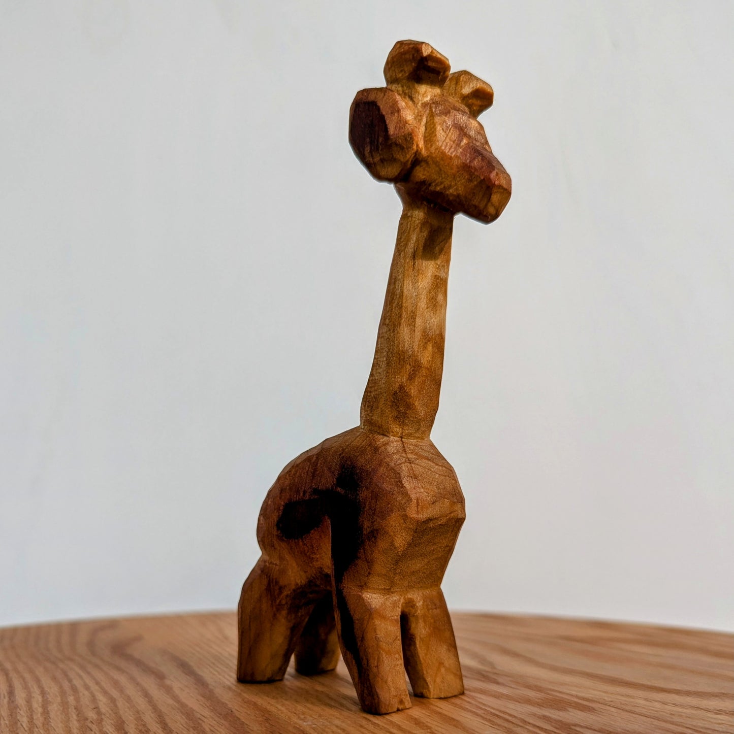 Carved Wood Giraffe #2