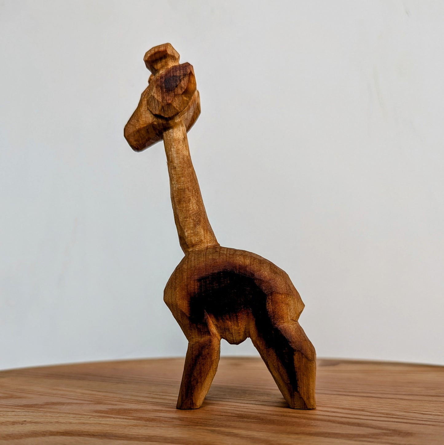 Carved Wood Giraffe #2