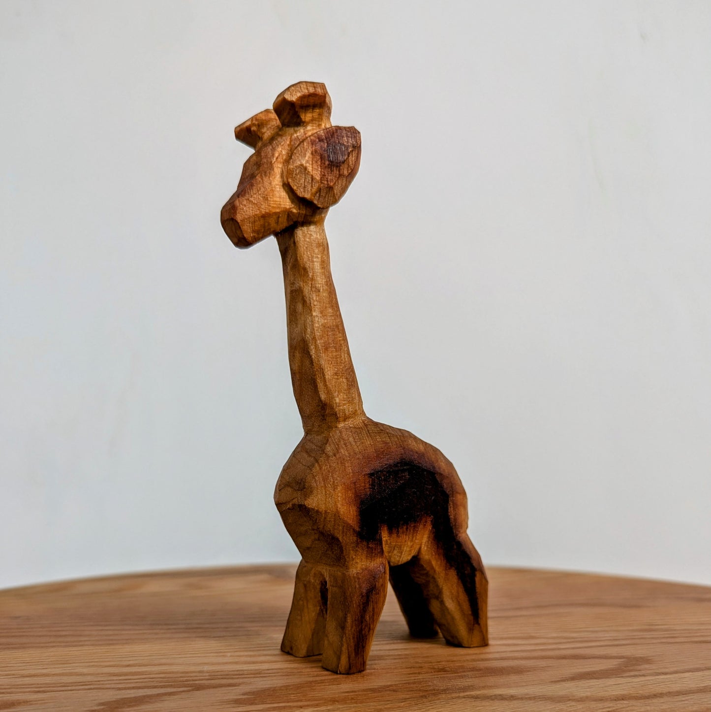 Carved Wood Giraffe #2