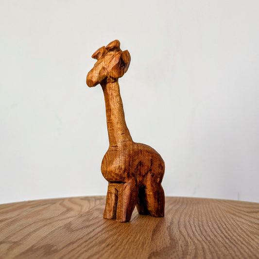 Carved Wood Giraffe #3