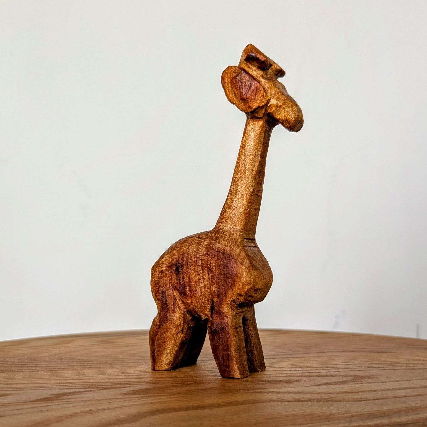 Carved Wood Giraffe #3