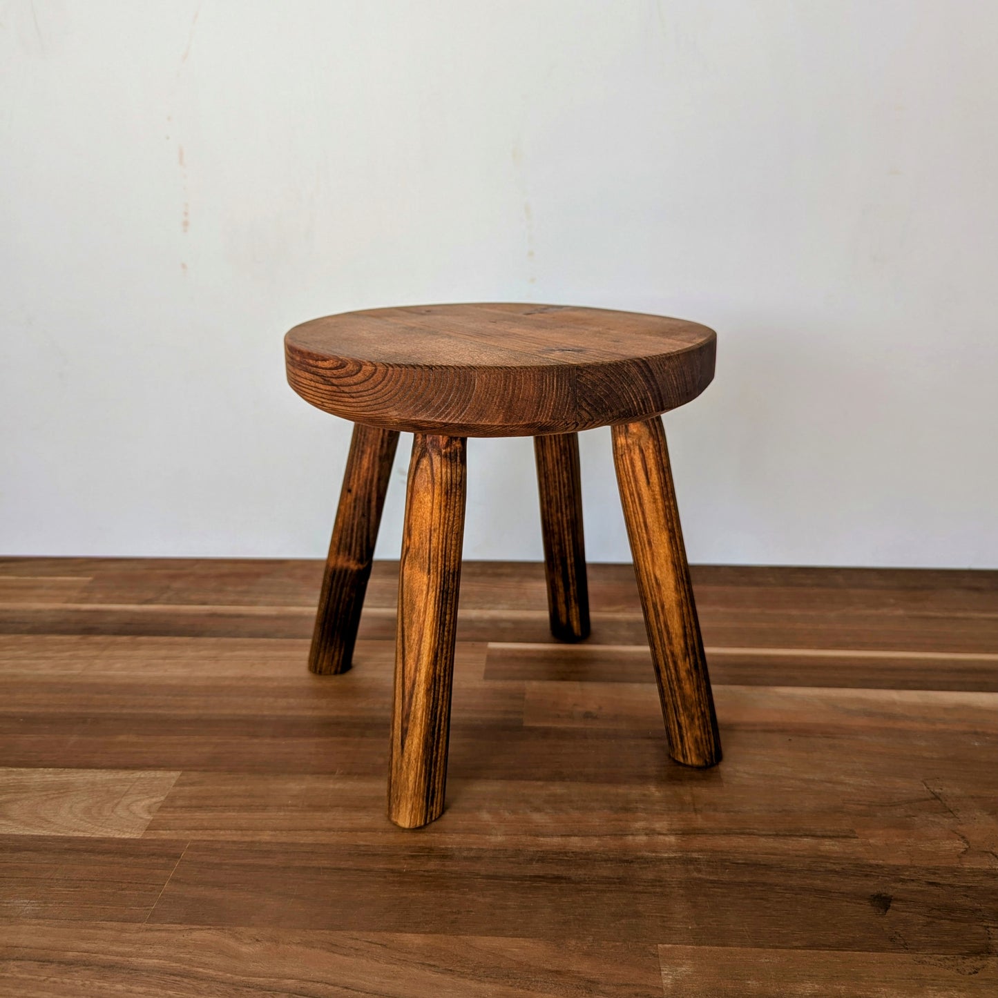 Reclaimed Timber Plant Stand or Stool #1