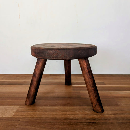 Reclaimed Timber Plant Stand or Stool #3