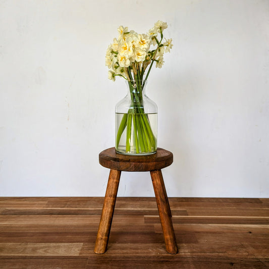 Reclaimed Timber Plant Stand or Stool #1