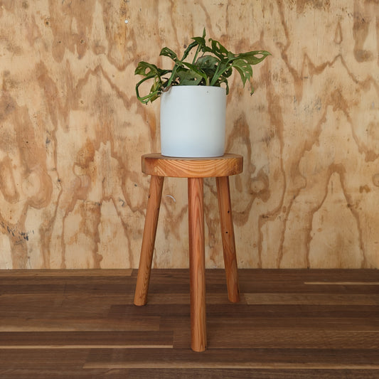 Reclaimed Timber Plant Stand or Stool #8