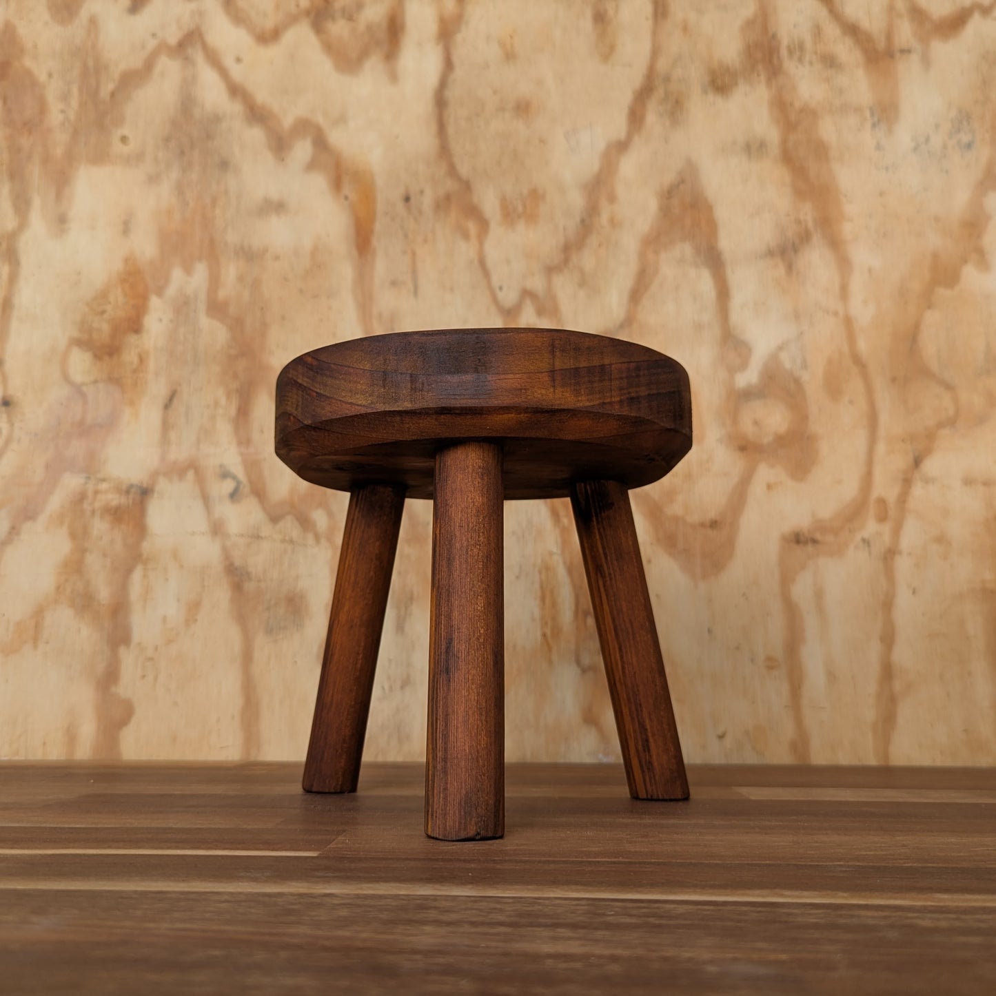 Reclaimed Timber Plant Stand or Stool #10