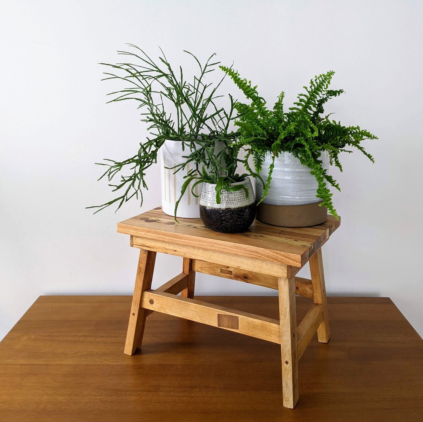 Reclaimed Timber Milking Stool