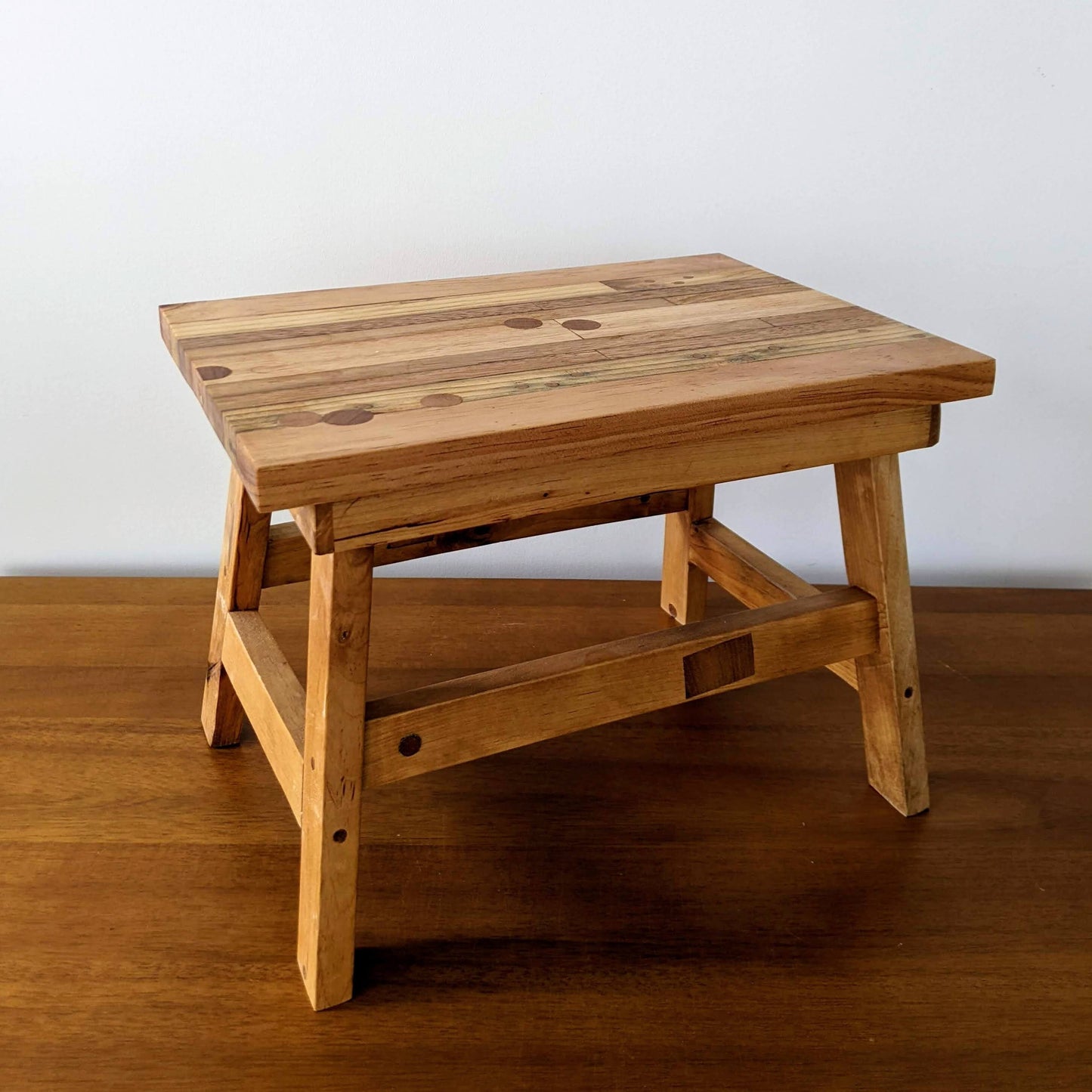 Reclaimed Timber Milking Stool