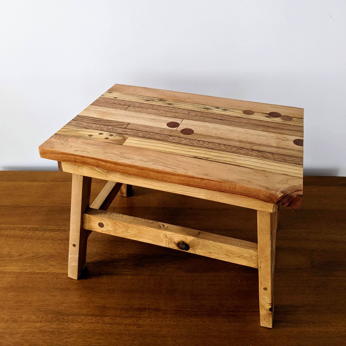 Reclaimed Timber Milking Stool